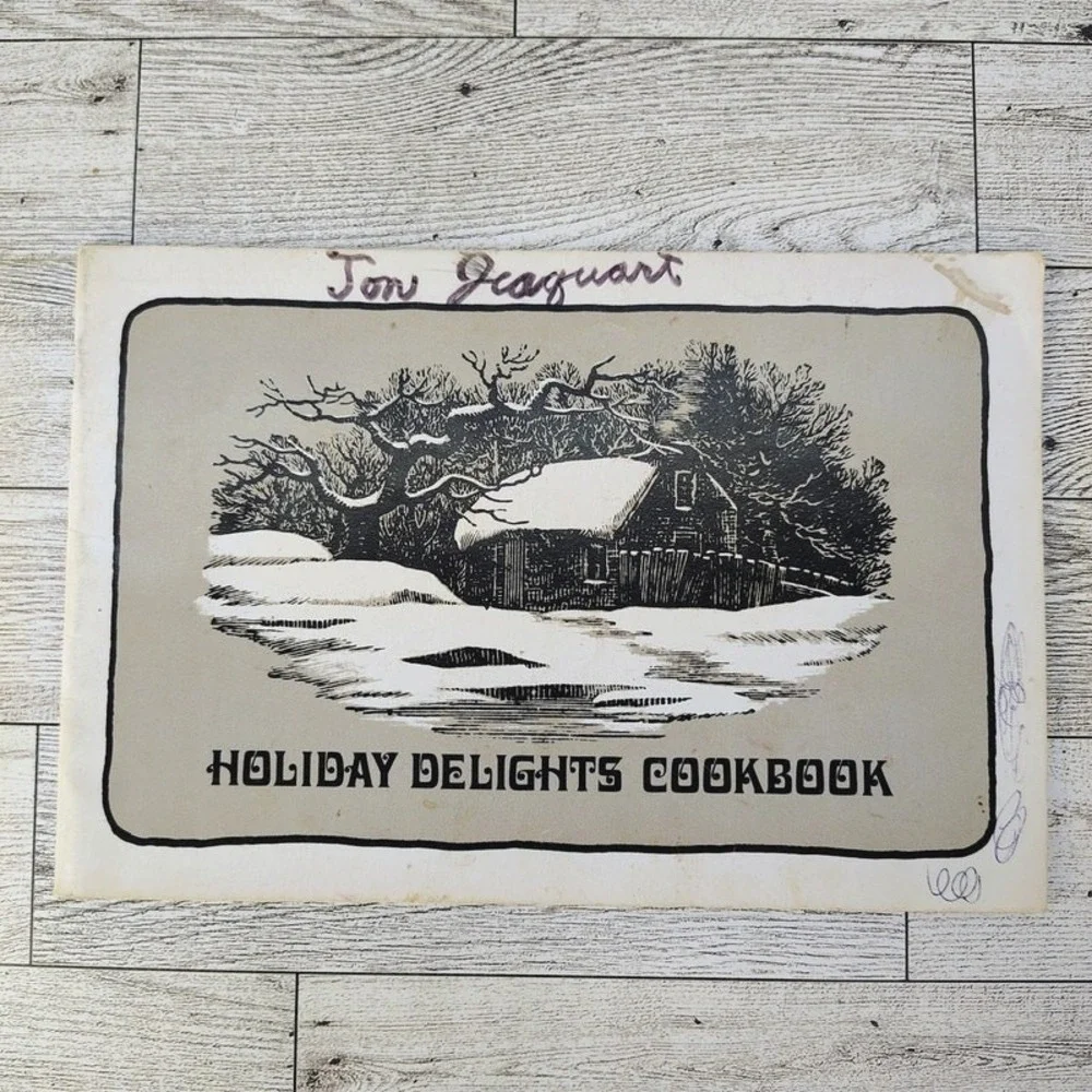 Holiday Delights Cookbook WPS‎ Electric Company Wisconsin Vtg 60s Promo Booklet